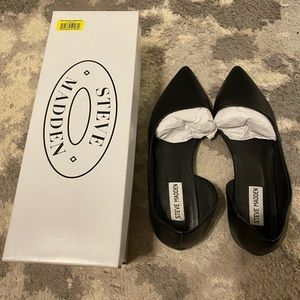 Steve Madden Black Flats 8